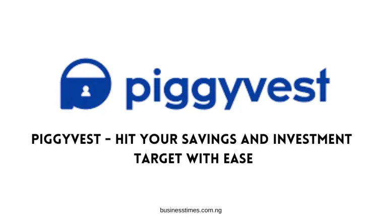 Piggyvest – Hit Your Savings And Investment Target With Ease
